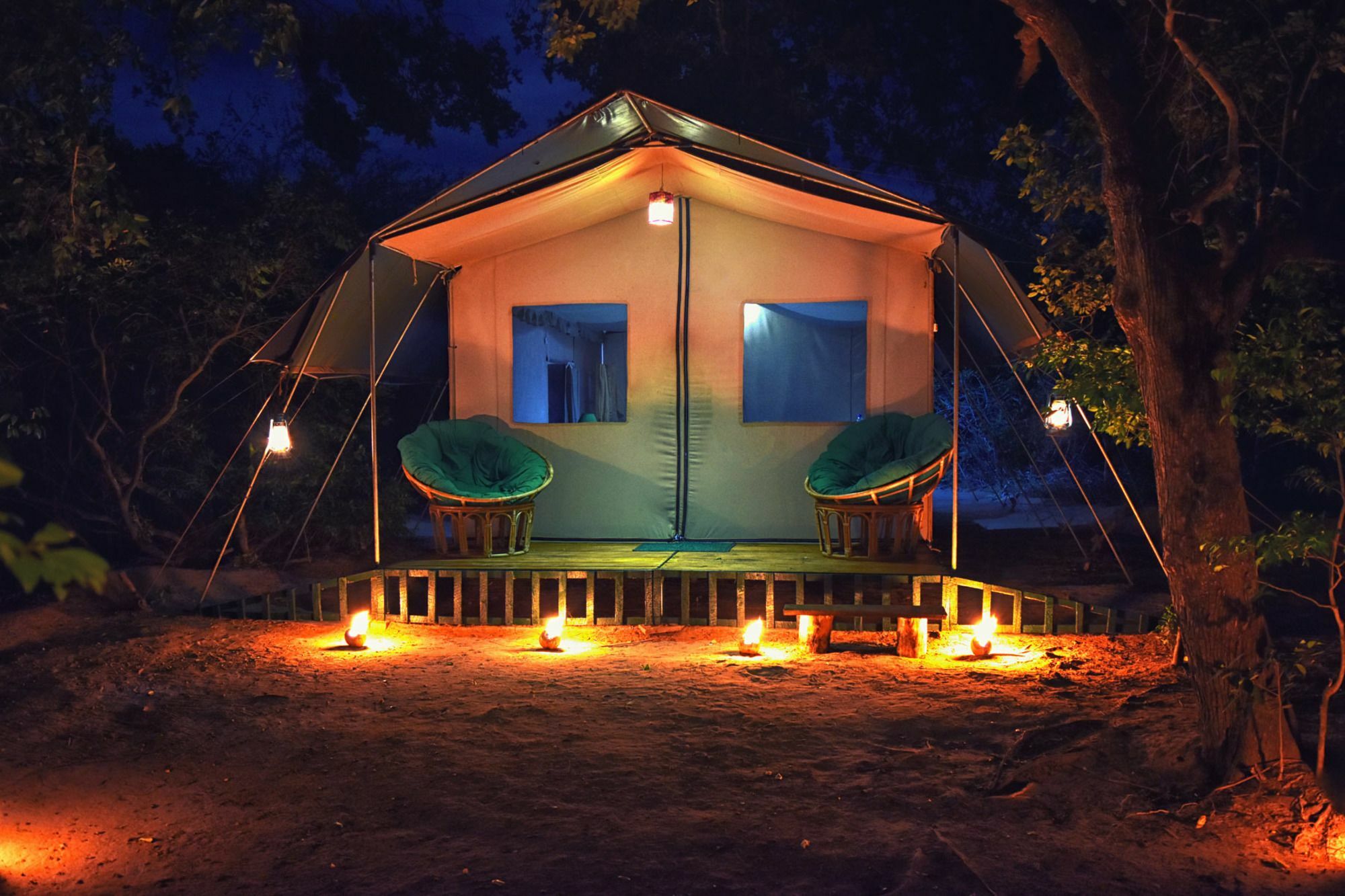 Hotel Wilderness Camping Yala Exterior foto